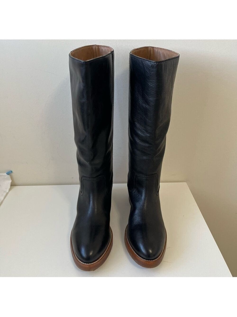 New Frye Camryn Tall Pull On Classic Boots Size 9 - Picture 4 of 12